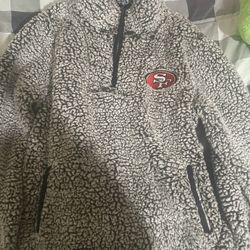 49ers fleece jacket 