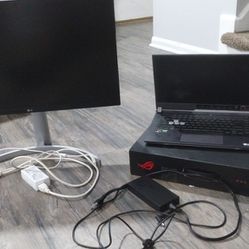 Gaming Laptop G513IE and LG 4k Monitor 
