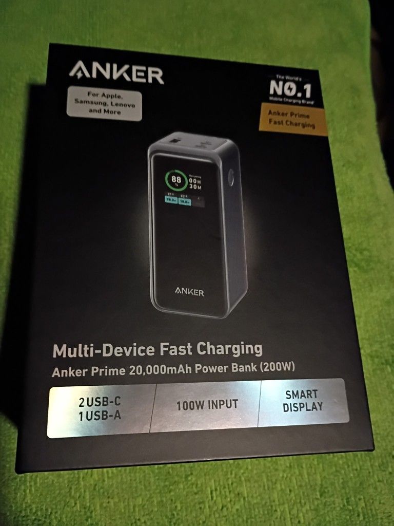 Anker Multi Device Speed Charger.