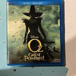 Disney Blu-Ray Digital Dvd Oz, The Great And Powerful Excellent Condition