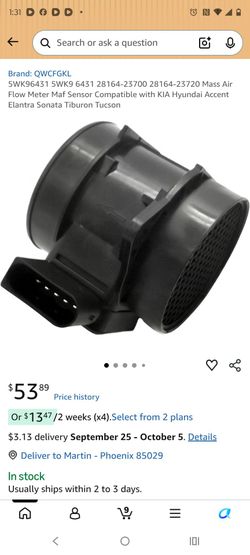 Mass Air Flow Meter Maf Sensor