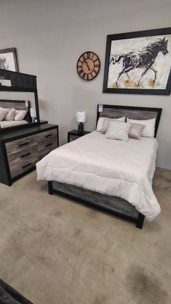 Full bed set with mattress