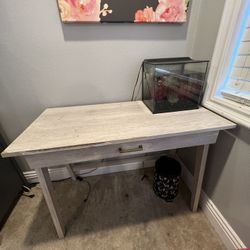 White Desk $25 Desk chair $25 