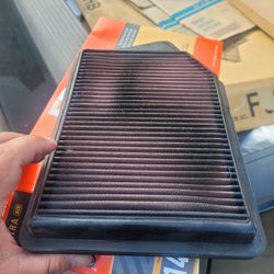 K N N Air Filter Used 2017 Accord 2.4