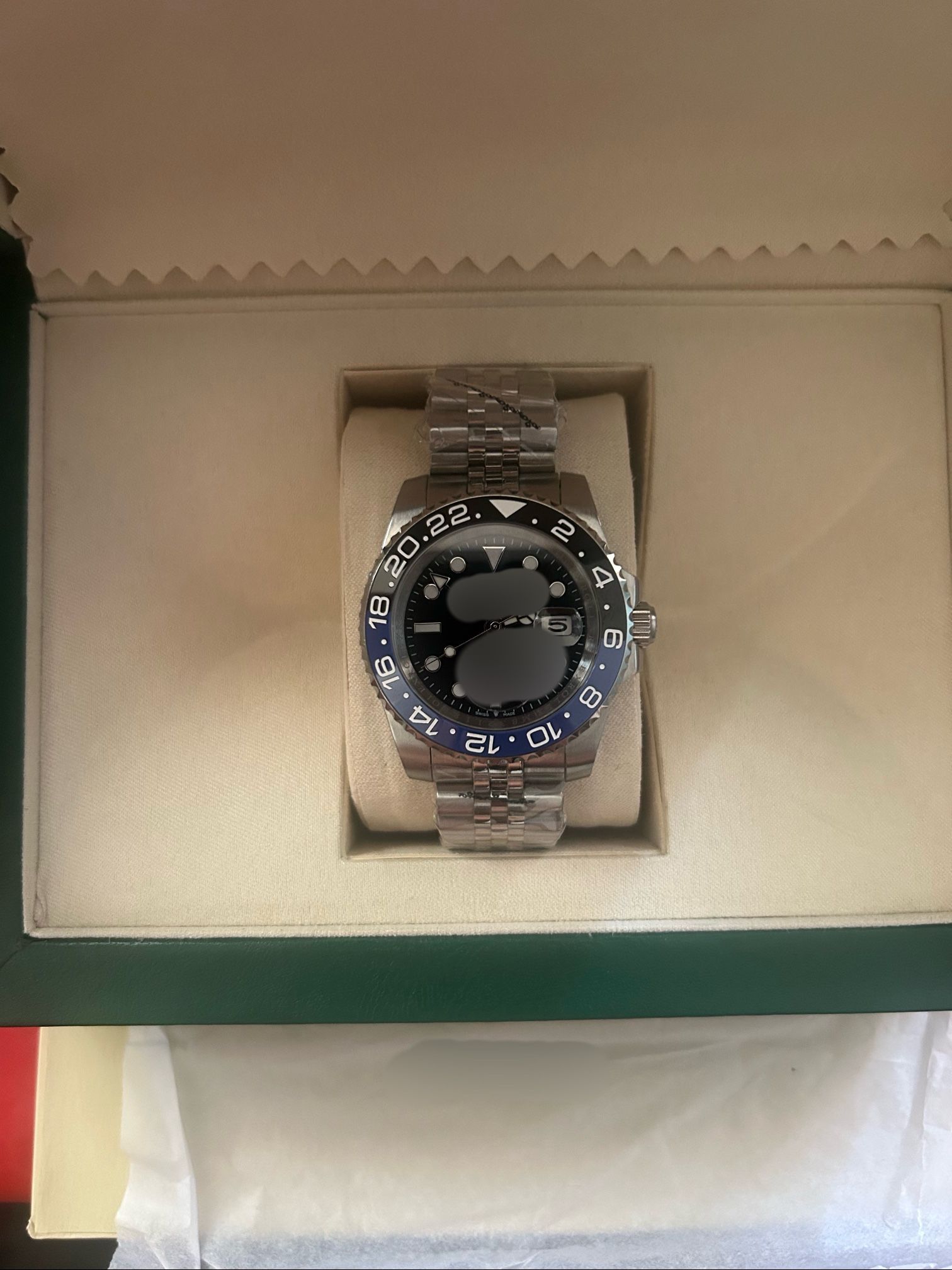 Luxury Men’s Automatic Stainless Steel Watch