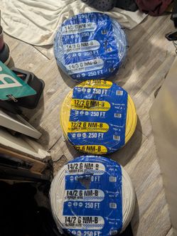 Encore Wire NM-B Indoor Wire 250 FT – 3 Rolls