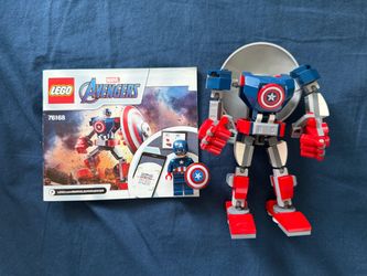 LEGO Marvel Captain America Mech Armor 76168
