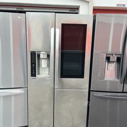 LG Side By Side Refrigerator Stainless Steel ( Instaview 