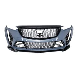 Front Bumper Cover Grille Facelift Kit CT5-V Style For 2020-2024 Cadillac CT5