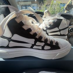 Amiri  Skel Court High-Top Sneakers