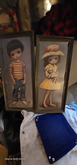 Vintage OZZ FRANCA prints In Original Frames