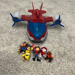 Paw Patrol Air Patroller+Assorted Figurines