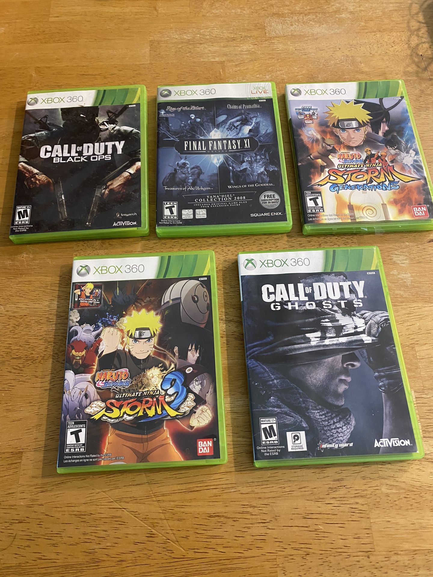 Xbox 360 game bundle