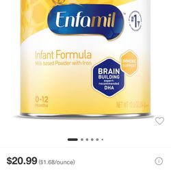 Enfamil formula 