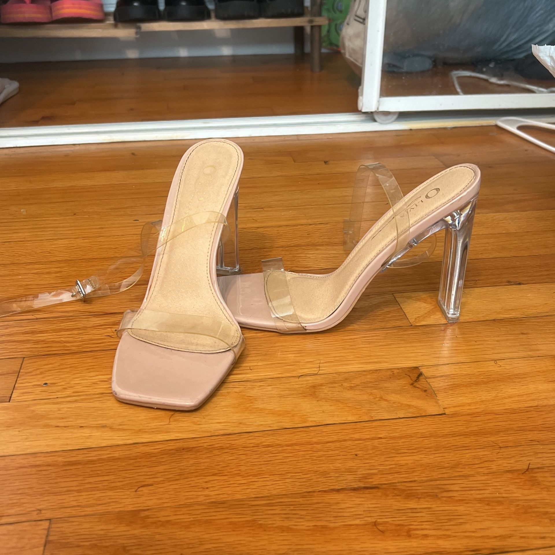 Clear Heels
