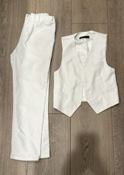 Boys White Suit 