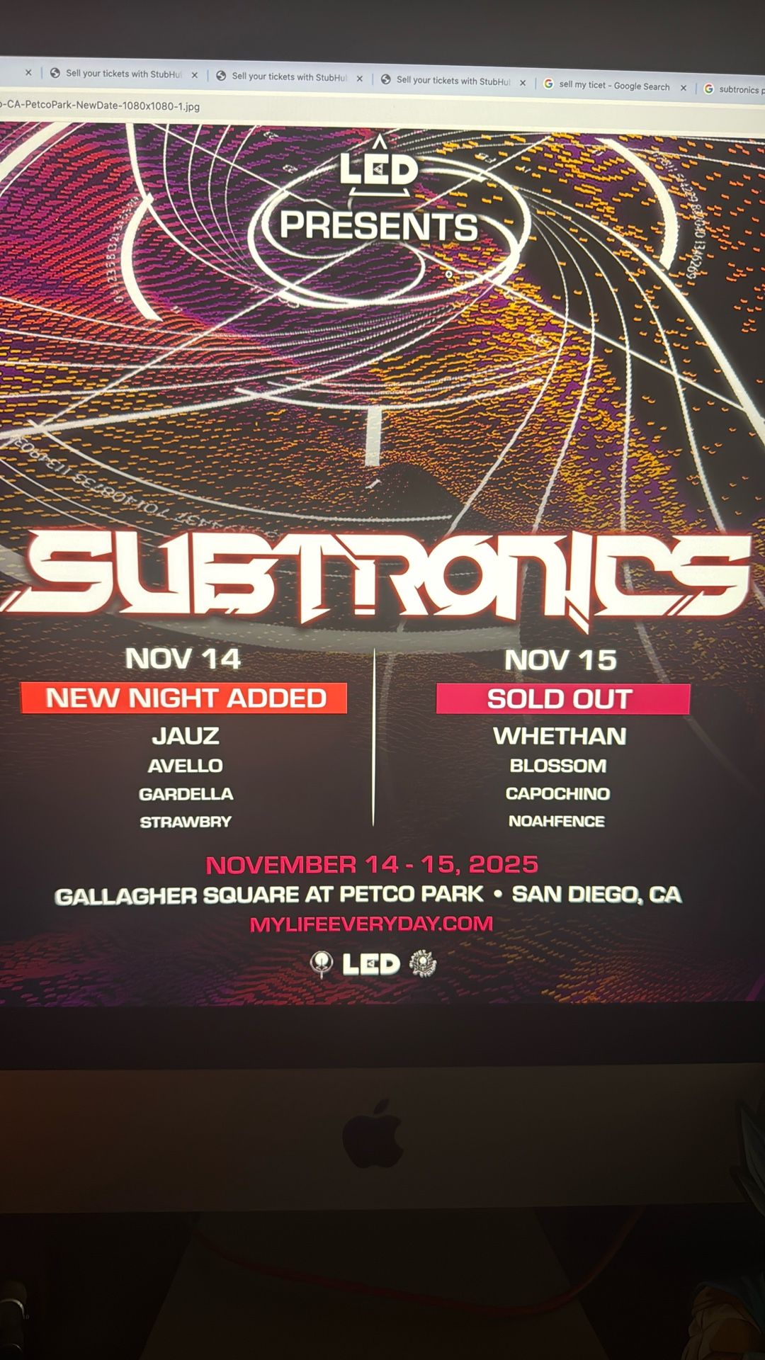 Subtronics Petco park 11/14