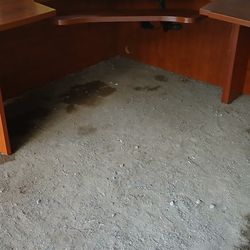 Mahogany Executive "L" Shaped Corner Desks