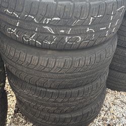 (4) Bf Goodrich 225/65-17 Tires