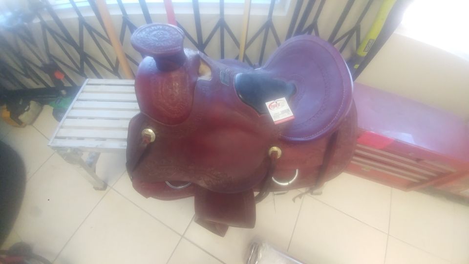 Pierce bodine saddlery saddle