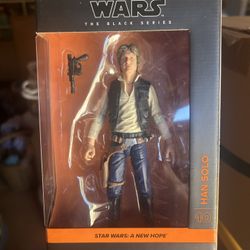 Han Solo & Chewbacca Star Wars Black Series Figures 