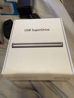 Two USB SuperDrives for Mac