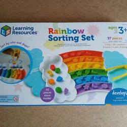 Learning Resources Sorting Rainbow Educational Toy For Pre-K And Toddler 