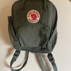 Used Great Condition Kanken Backpack Mini In Green