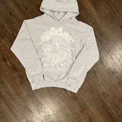 Grey Og Web Spider Hoodie