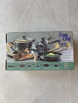 Easy chef 12 Piece Cookware