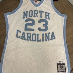 Mitchell And Ness Authentic UNC Jordan Jersey 