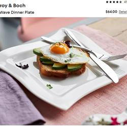 Villeroy & Boch NEW WAVE Dinner Plate