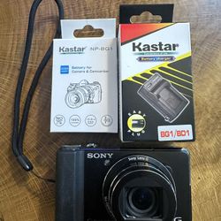 Sony Cyber-Shot DSC-HX9V Black 18.2 MP Digital Camera 