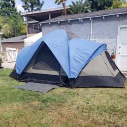 Camping Tent  - 3 Rooms In Excellent Condition 