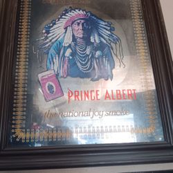 Antique prince albert mirror