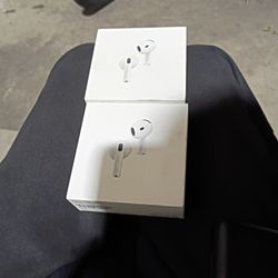 Air pods 4 With Active Noise Cancellation 