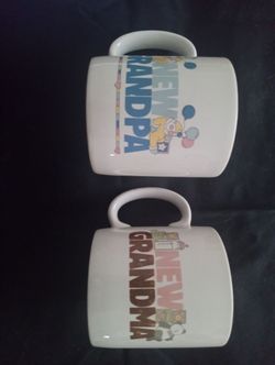 Grandpa and Grandma coffee cups