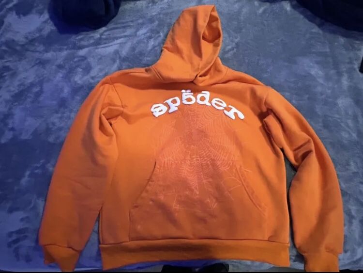 Sp5der Hoodie Orange