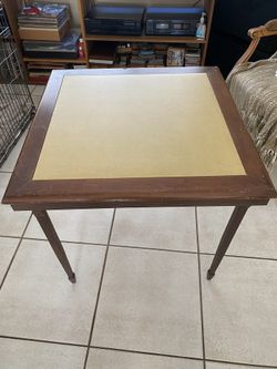 LEG-O-MATIC Card Table