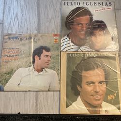 JULIO IGLESIAS Vinyl Records 