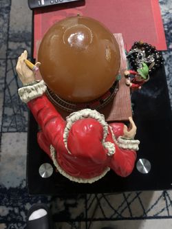 Santa’s Workshop Snow Globe Antique ,collectible