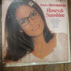 Nana Mouskouri Roses & Sunshine Vinyl Record 