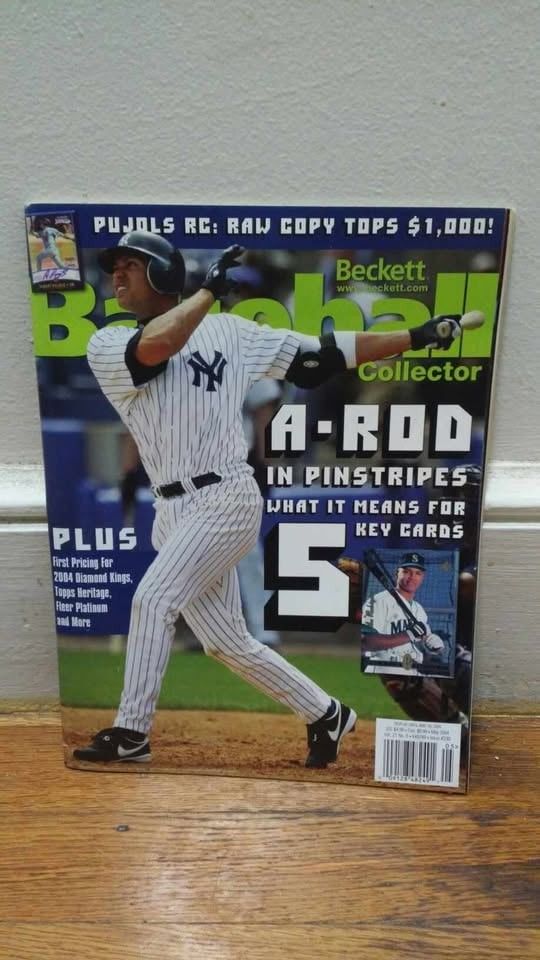 Beckett Baseball Collector May 2004 Issue 230 A-Rod Cover