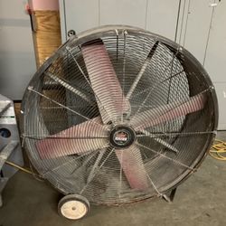 heat buster large industrial fan 