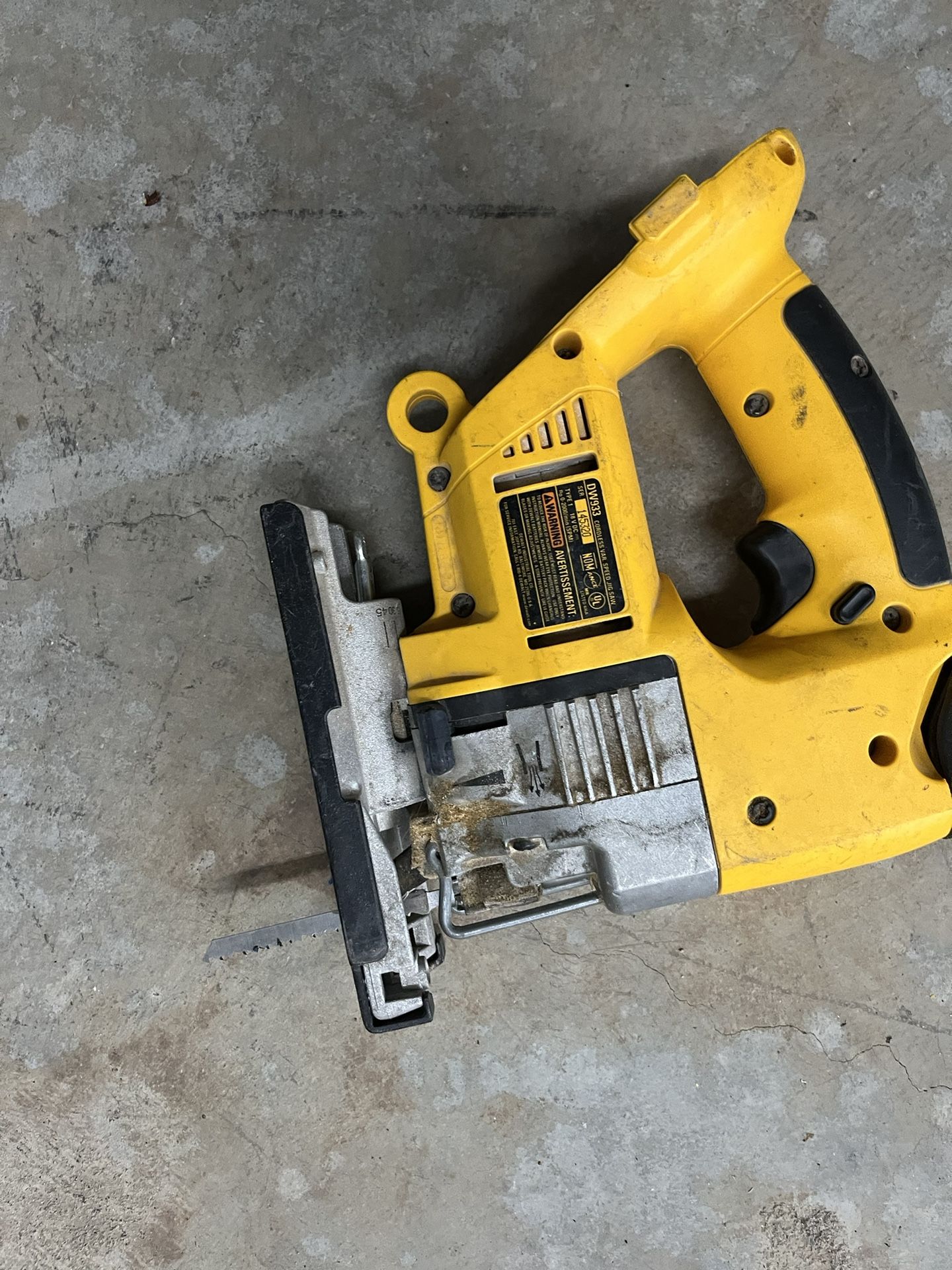 Dewalt Jigsaw