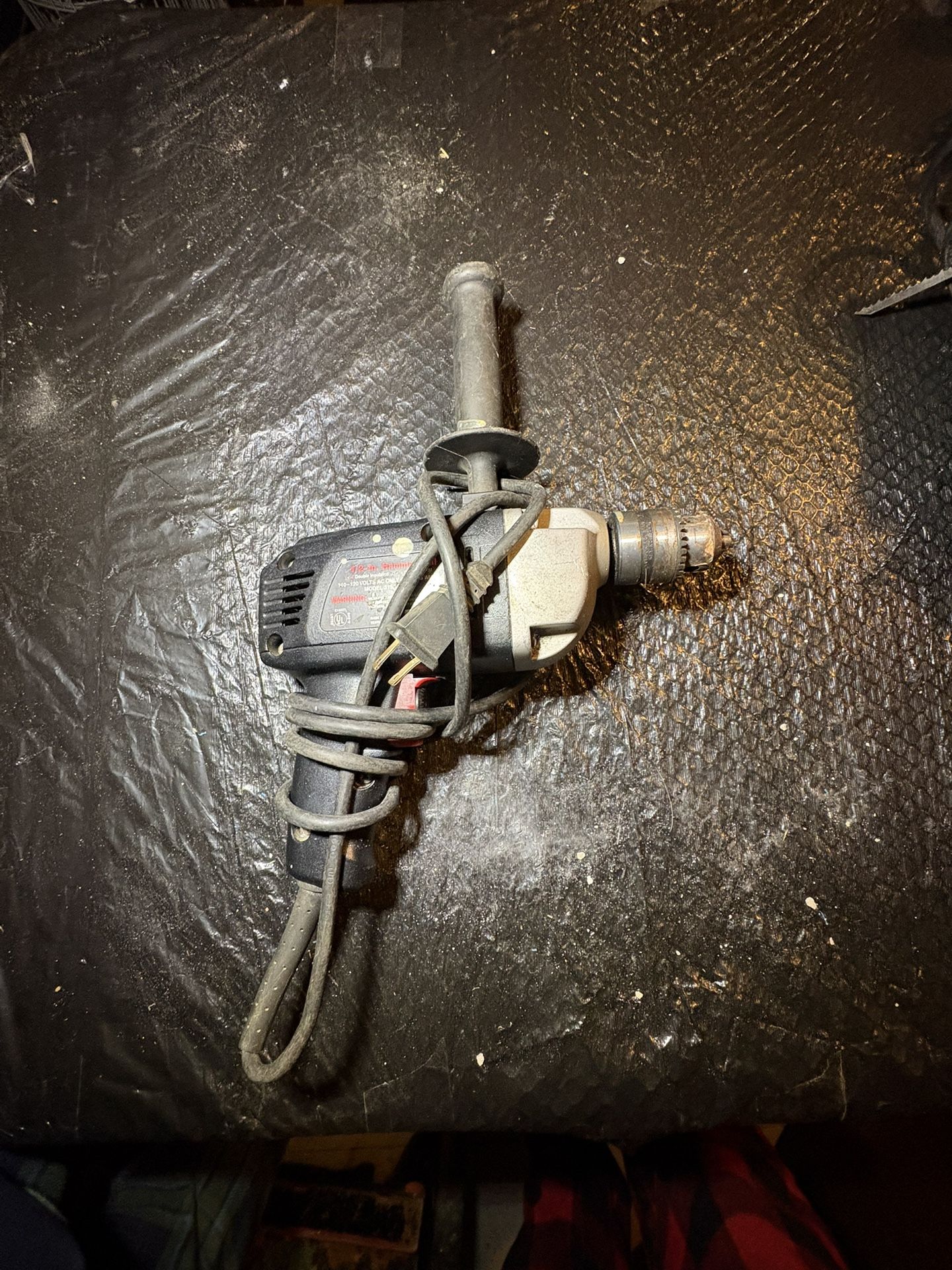 Contractor Corded Drill w/ Side Handle