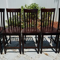 Set Of 5 Chairs 