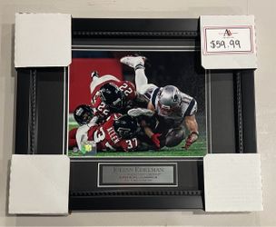Julian Edelman New England Patriots “The Catch” 8x10 Photo Framed 13x16
