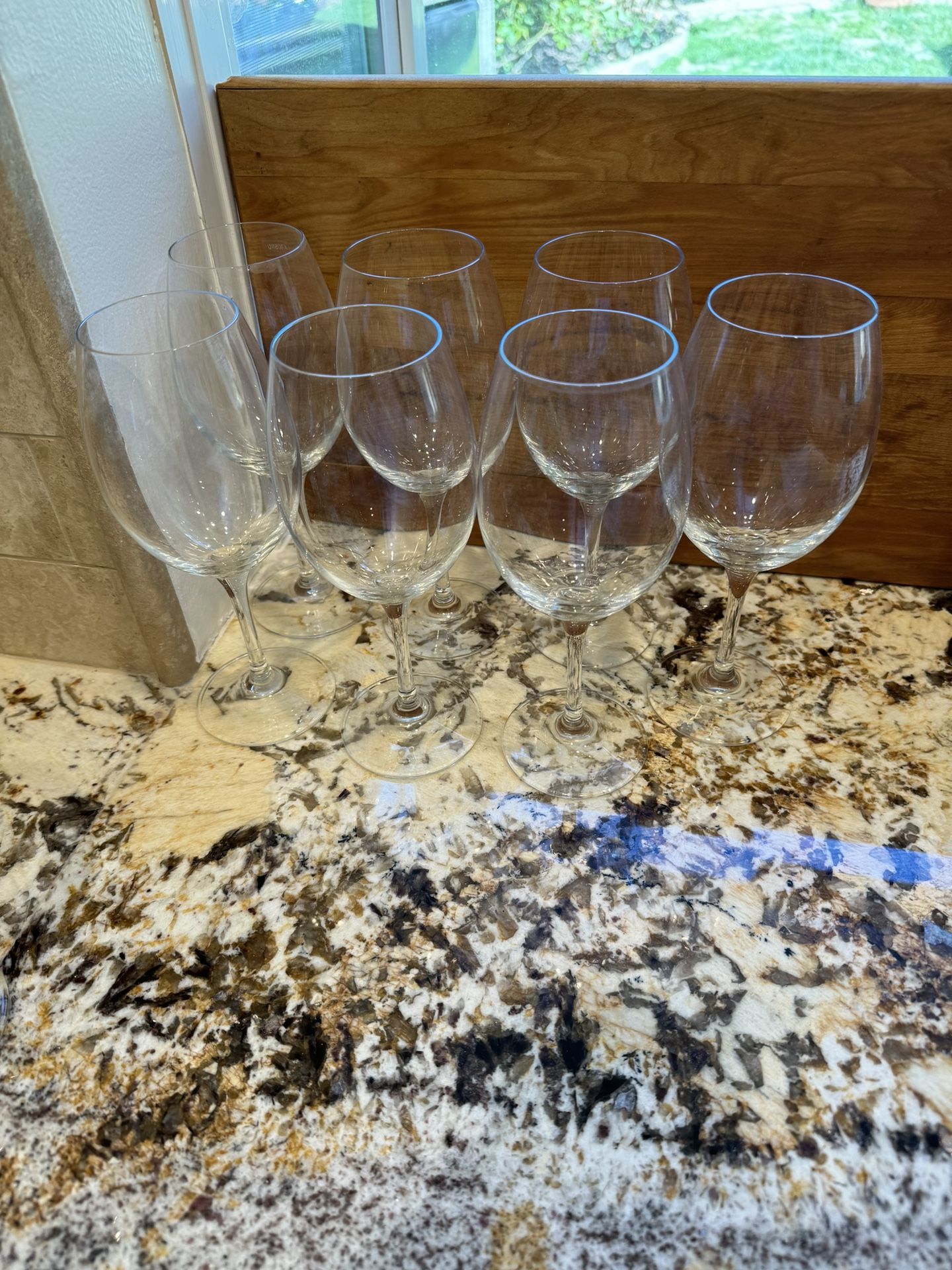 Crate & Barrel White Glasses