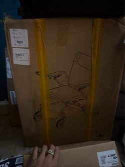 Folding Transport Wheelchair in Box